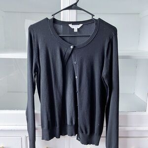 Time and Tru Black cardigan